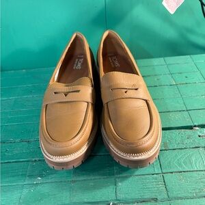 Toms Brown Loafers with Chunky Sole